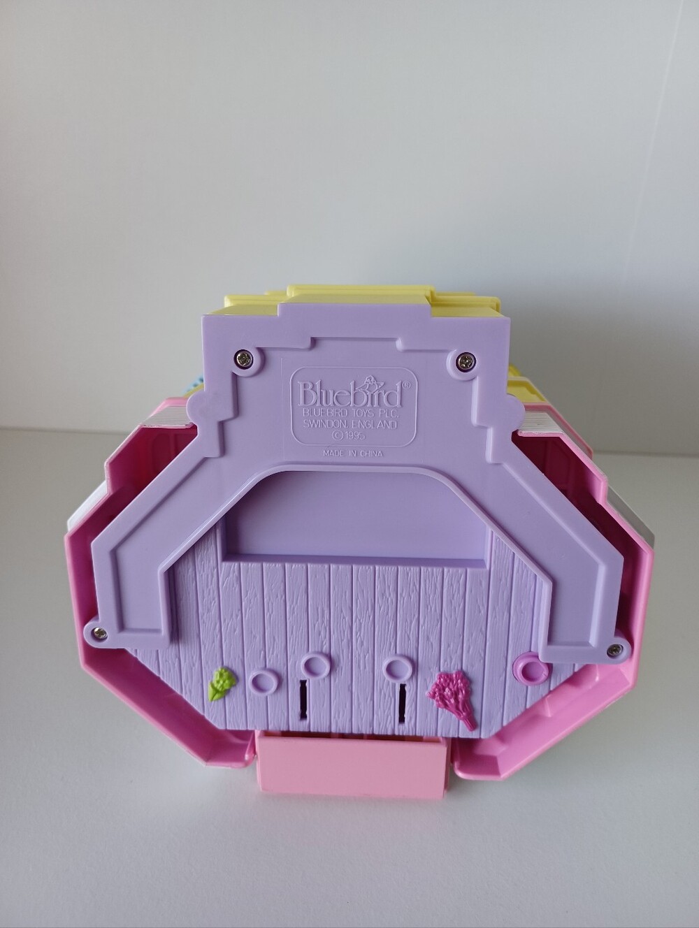 Vintage 1995 Polly Pocket Bluebird Yellow Clubhouse Playset Toy Collectible - Picture 5 of 9